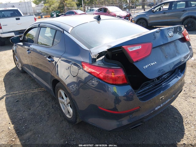 2015 Kia Optima Lx მანქანა იყიდება აუქციონზე, vin: 5XXGM4A79FG473988, აუქციონის ნომერი: 46107527