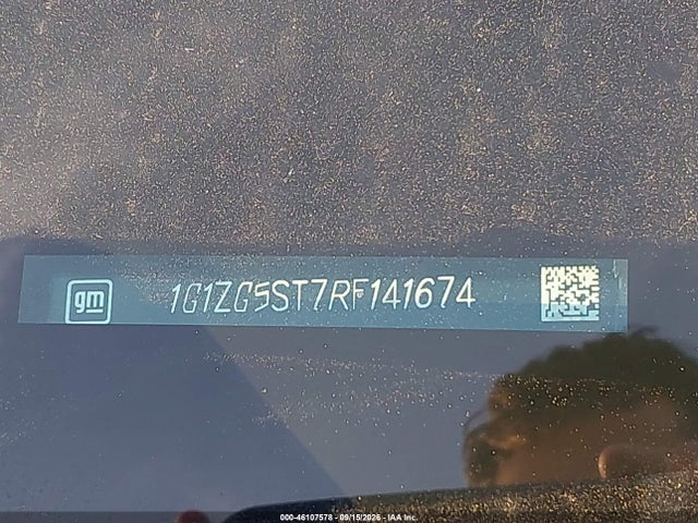 46107578 :رقم المزاد ، 1G1ZG5ST7RF141674 vin ، 2024 Chevrolet Malibu Fwd Rs مزاد بيع