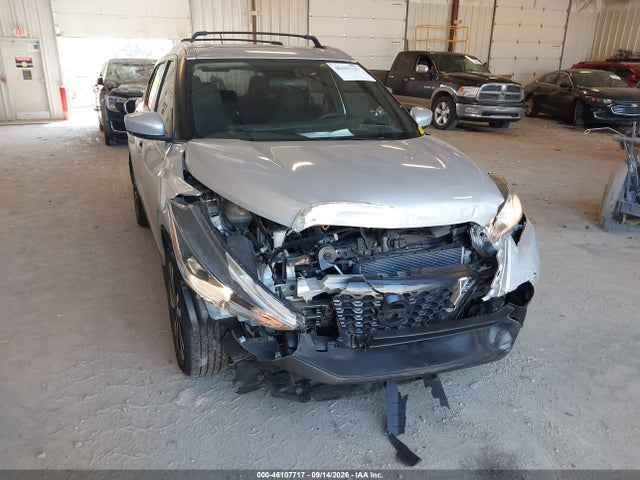 2019 Nissan Kicks Sv მანქანა იყიდება აუქციონზე, vin: 3N1CP5CU2KL508483, აუქციონის ნომერი: 46107717