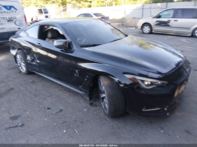 2017 Infiniti Q60 3.0t Premium მანქანა იყიდება აუქციონზე, vin: JN1EV7EL9HM550467, აუქციონის ნომერი: 46107725