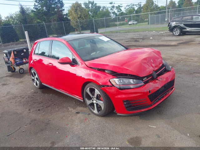 2015 Volkswagen Golf Gti 2.0t Se 4-door მანქანა იყიდება აუქციონზე, vin: 3VW4T7AU5FM006379, აუქციონის ნომერი: 46107740