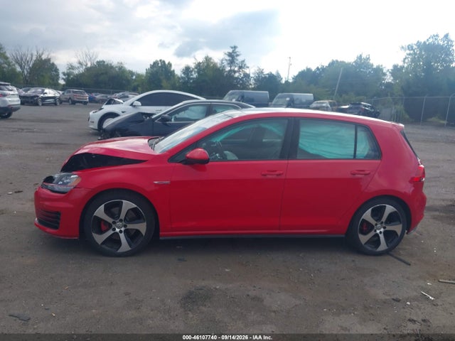 2015 Volkswagen Golf Gti 2.0t Se 4-door მანქანა იყიდება აუქციონზე, vin: 3VW4T7AU5FM006379, აუქციონის ნომერი: 46107740