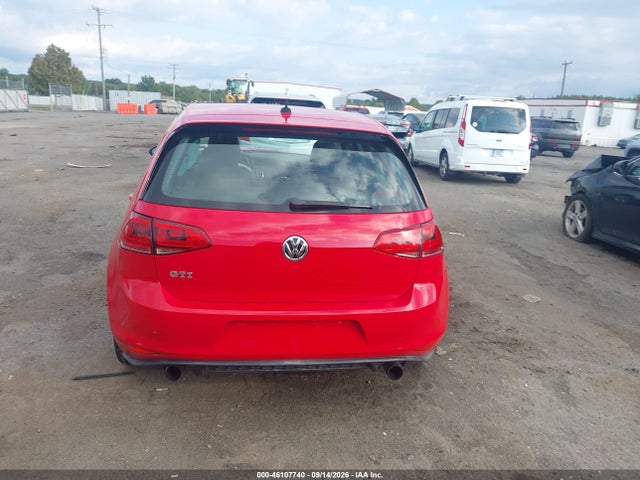 2015 Volkswagen Golf Gti 2.0t Se 4-door მანქანა იყიდება აუქციონზე, vin: 3VW4T7AU5FM006379, აუქციონის ნომერი: 46107740