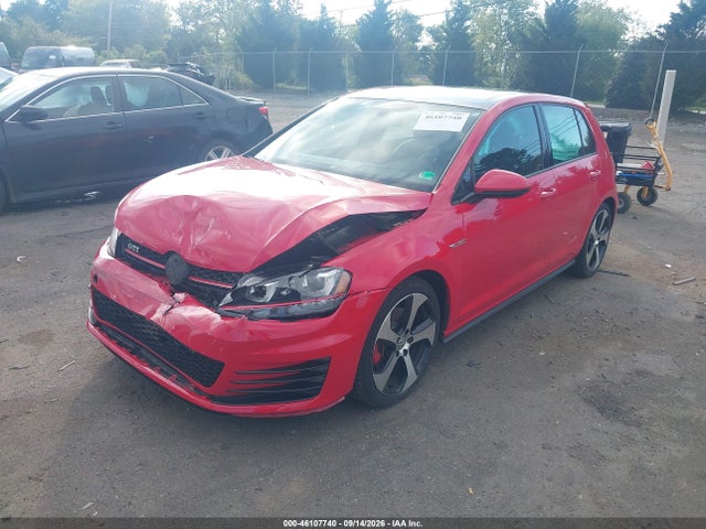 2015 Volkswagen Golf Gti 2.0t Se 4-door მანქანა იყიდება აუქციონზე, vin: 3VW4T7AU5FM006379, აუქციონის ნომერი: 46107740