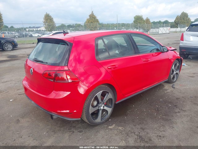 2015 Volkswagen Golf Gti 2.0t Se 4-door მანქანა იყიდება აუქციონზე, vin: 3VW4T7AU5FM006379, აუქციონის ნომერი: 46107740