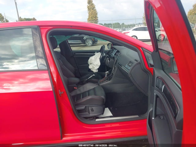 2015 Volkswagen Golf Gti 2.0t Se 4-door მანქანა იყიდება აუქციონზე, vin: 3VW4T7AU5FM006379, აუქციონის ნომერი: 46107740