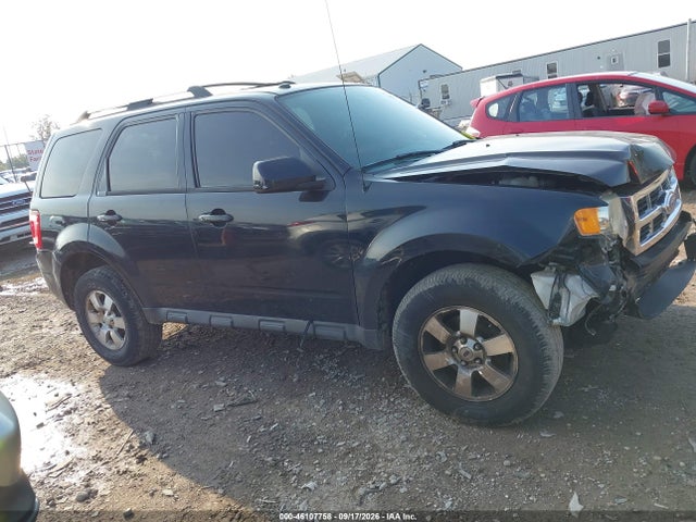 2011 Ford Escape Limited მანქანა იყიდება აუქციონზე, vin: 1FMCU0E73BKC24955, აუქციონის ნომერი: 46107758