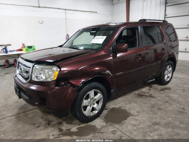 2009 Honda Pilot Ex-l მანქანა იყიდება აუქციონზე, vin: 5FNYF48679B043072, აუქციონის ნომერი: 46107792