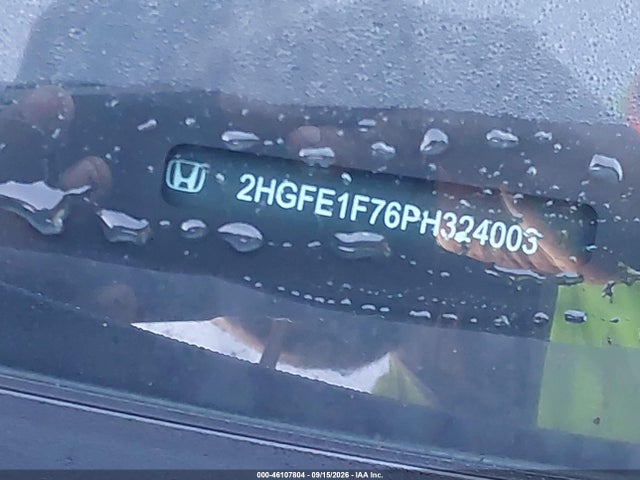 Aukcja sprzedaży 2023 Honda Civic Ex/ex W/o Bsi, vin: 2HGFE1F76PH324003, numer aukcji: 46107804