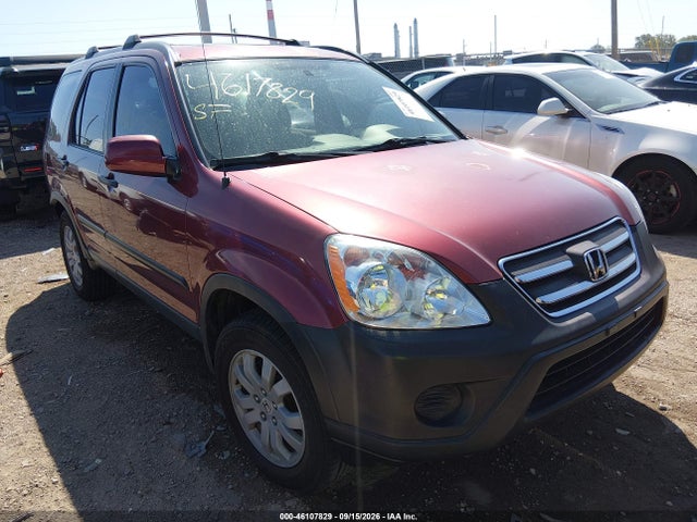2006 Honda Cr-v Ex მანქანა იყიდება აუქციონზე, vin: JHLRD788X6C027456, აუქციონის ნომერი: 46107829
