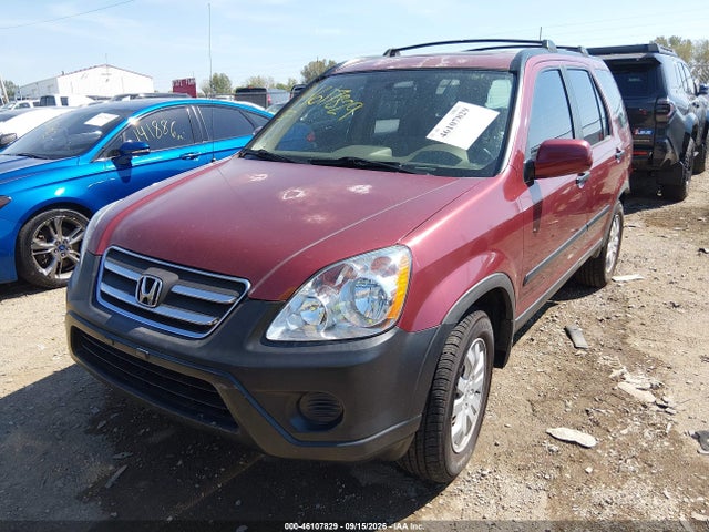 2006 Honda Cr-v Ex მანქანა იყიდება აუქციონზე, vin: JHLRD788X6C027456, აუქციონის ნომერი: 46107829