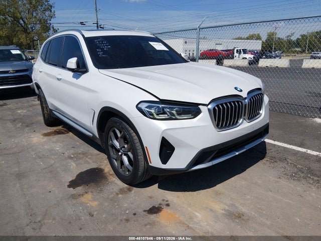 46107846 :رقم المزاد ، 5UX43DP08N9K35804 vin ، 2022 Bmw X3 Sdrive30i مزاد بيع