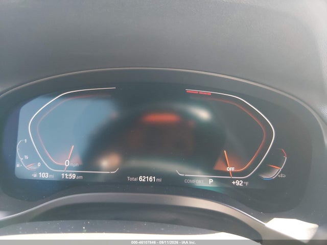 46107846 :رقم المزاد ، 5UX43DP08N9K35804 vin ، 2022 Bmw X3 Sdrive30i مزاد بيع