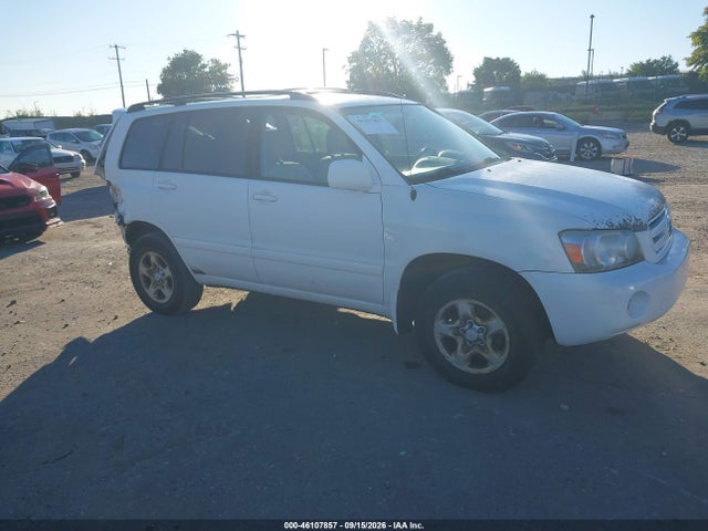 2007 Toyota Highlander მანქანა იყიდება აუქციონზე, vin: JTEGD21A870166844, აუქციონის ნომერი: 46107857