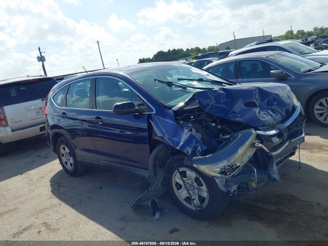 46107880 :رقم المزاد ، 3CZRM3H33FG709869 vin ، 2015 Honda Cr-v Lx مزاد بيع
