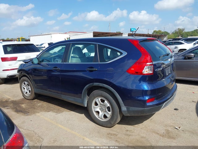 46107880 :رقم المزاد ، 3CZRM3H33FG709869 vin ، 2015 Honda Cr-v Lx مزاد بيع