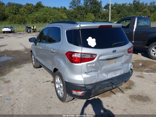 Продажа на аукционе авто 2021 Ford Ecosport Se, vin: MAJ3S2GE6MC437788, номер лота: 46107890