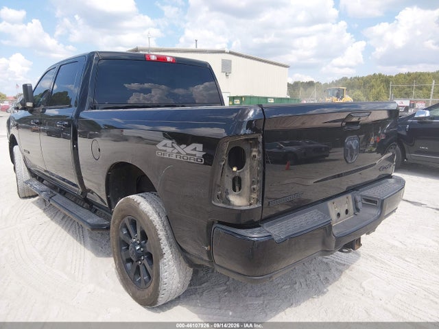 46107926 :رقم المزاد ، 3C6UR5DL2KG709253 vin ، 2019 Ram 2500 Big Horn  4x4 6'4 Box مزاد بيع