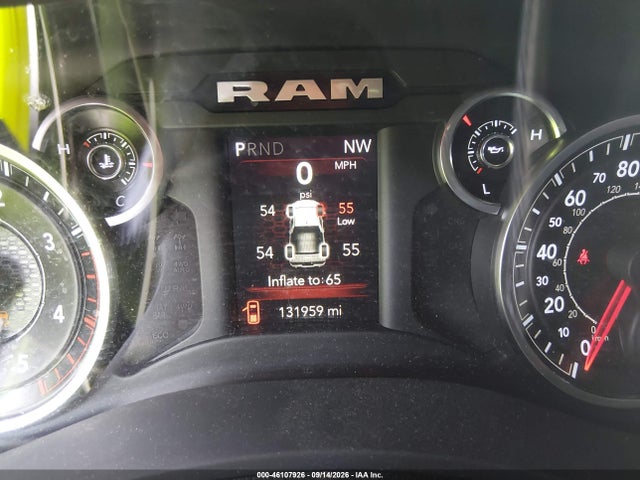 46107926 :رقم المزاد ، 3C6UR5DL2KG709253 vin ، 2019 Ram 2500 Big Horn  4x4 6'4 Box مزاد بيع