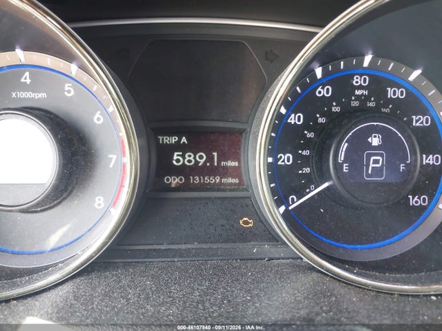 46107940 :رقم المزاد ، 5NPEC4AB5DH674531 vin ، 2013 Hyundai Sonata Limited 2.0t مزاد بيع
