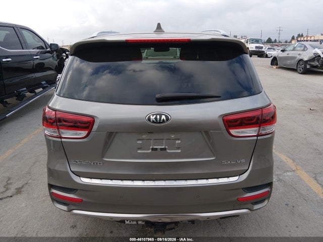 2016 Kia Sorento 3.3l Sxl მანქანა იყიდება აუქციონზე, vin: 5XYPK4A54GG044548, აუქციონის ნომერი: 46107965