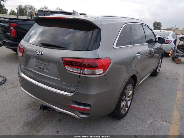 2016 Kia Sorento 3.3l Sxl მანქანა იყიდება აუქციონზე, vin: 5XYPK4A54GG044548, აუქციონის ნომერი: 46107965
