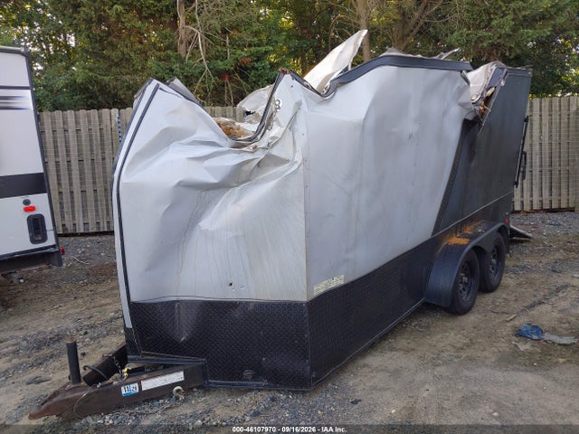 Aukcja sprzedaży 2021 Covered Wagon Enclosed Dual Axle Trailer, vin: 53FBE1428MF065449, numer aukcji: 46107970