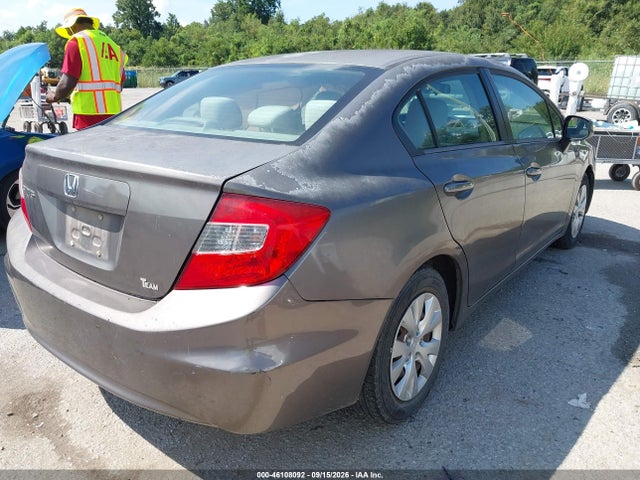 46108092 :رقم المزاد ، 2HGFB2F55CH594492 vin ، 2012 Honda Civic Lx مزاد بيع