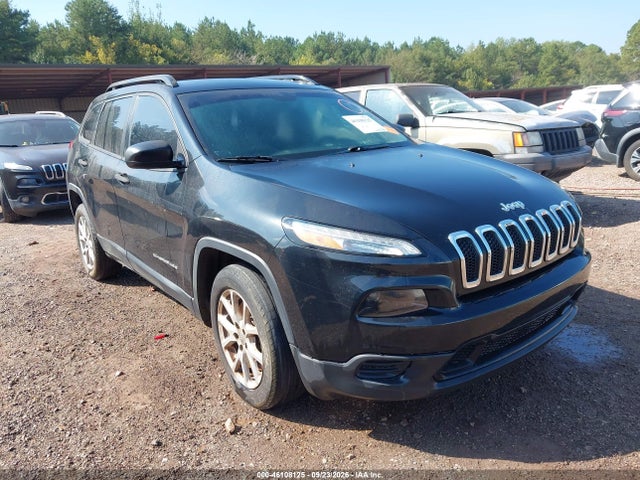 Продажа на аукционе авто 2016 Jeep Cherokee Sport, vin: 1C4PJLAB0GW160822, номер лота: 46108125