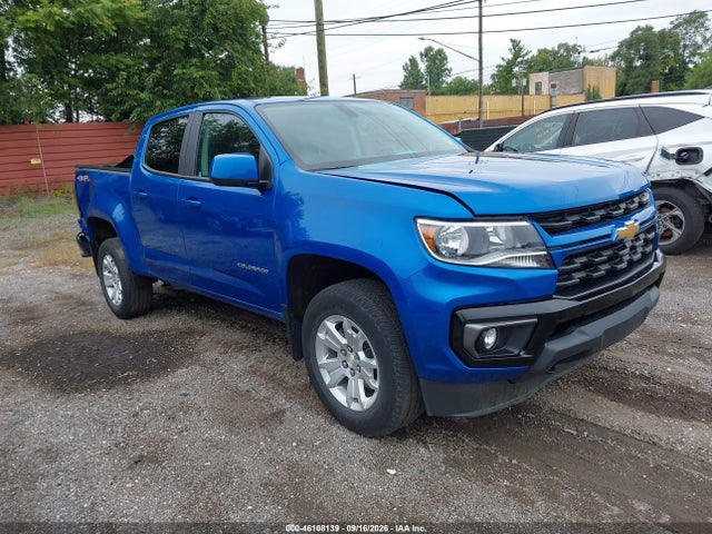 46108139 :رقم المزاد ، 1GCGTCEN4M1291341 vin ، 2021 Chevrolet Colorado 4wd  Short Box Lt مزاد بيع
