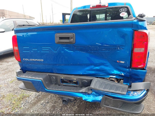 46108139 :رقم المزاد ، 1GCGTCEN4M1291341 vin ، 2021 Chevrolet Colorado 4wd  Short Box Lt مزاد بيع