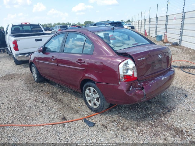 2008 Hyundai Accent Gls მანქანა იყიდება აუქციონზე, vin: KMHCN46C88U216041, აუქციონის ნომერი: 46108169