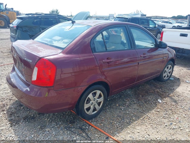 2008 Hyundai Accent Gls მანქანა იყიდება აუქციონზე, vin: KMHCN46C88U216041, აუქციონის ნომერი: 46108169