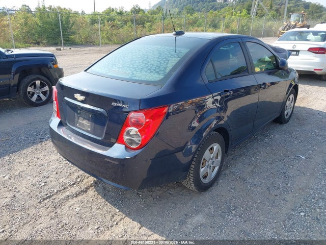 Aukcja sprzedaży 2015 Chevrolet Sonic Ls Auto, vin: 1G1JA5SH0F4217768, numer aukcji: 46108221