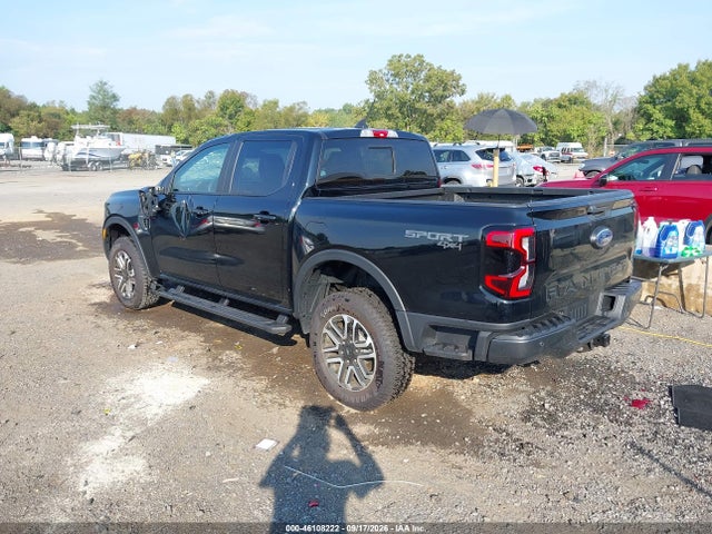 2026 Ford Ranger Lariat მანქანა იყიდება აუქციონზე, vin: 1FTER4KP1TLE08278, აუქციონის ნომერი: 46108222