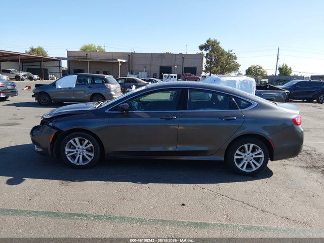 2015 Chrysler 200 Limited მანქანა იყიდება აუქციონზე, vin: 1C3CCCAB3FN622839, აუქციონის ნომერი: 46108243