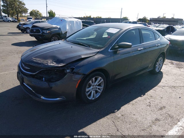 2015 Chrysler 200 Limited მანქანა იყიდება აუქციონზე, vin: 1C3CCCAB3FN622839, აუქციონის ნომერი: 46108243
