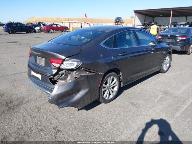 2015 Chrysler 200 Limited მანქანა იყიდება აუქციონზე, vin: 1C3CCCAB3FN622839, აუქციონის ნომერი: 46108243