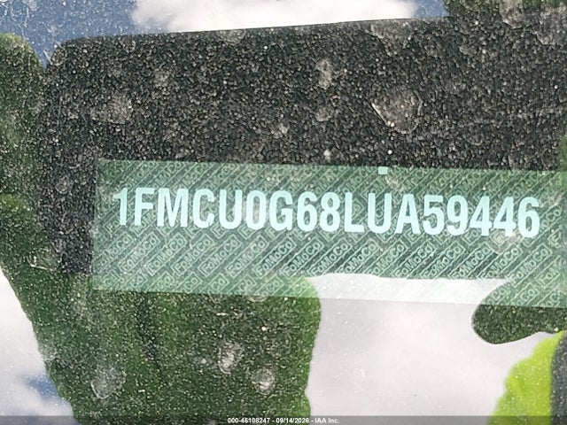 Продаж на аукціоні авто 2020 Ford Escape Se, vin: 1FMCU0G68LUA59446, номер лоту: 46108247