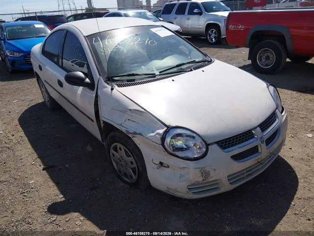 46108270 :رقم المزاد ، 1B3ES26CX3D137376 vin ، 2003 Dodge Neon Se مزاد بيع