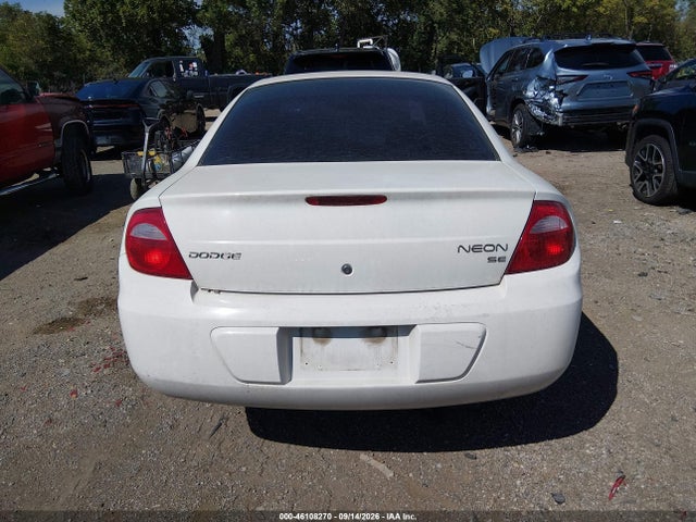46108270 :رقم المزاد ، 1B3ES26CX3D137376 vin ، 2003 Dodge Neon Se مزاد بيع