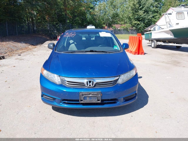 2012 Honda Civic Ex-l მანქანა იყიდება აუქციონზე, vin: 19XFB2F90CE000114, აუქციონის ნომერი: 46108289