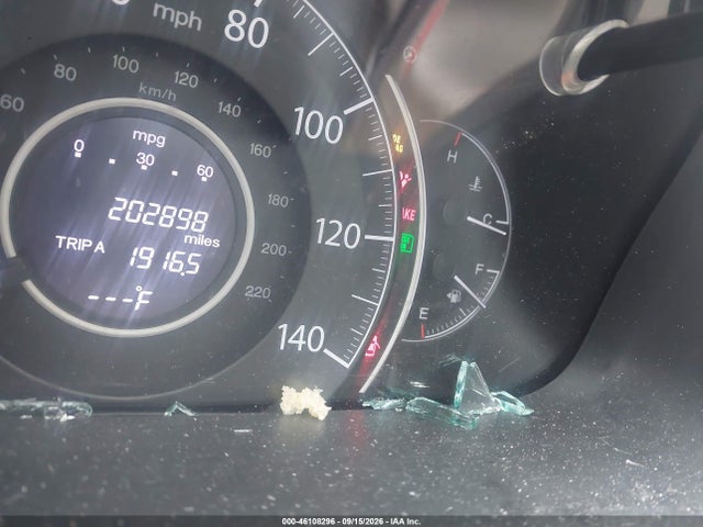 2013 Honda Cr-v Ex-l მანქანა იყიდება აუქციონზე, vin: 5J6RM3H71DL037006, აუქციონის ნომერი: 46108296