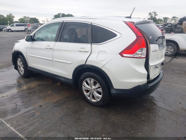 2013 Honda Cr-v Ex-l მანქანა იყიდება აუქციონზე, vin: 5J6RM3H71DL037006, აუქციონის ნომერი: 46108296