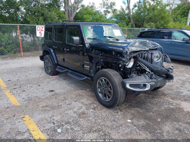 Aukcja sprzedaży 2021 Jeep Wrangler Unlimited Sahara 4x4, vin: 1C4HJXEN2MW653686, numer aukcji: 46108299