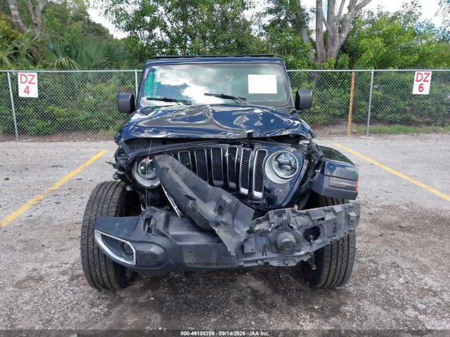 Aukcja sprzedaży 2021 Jeep Wrangler Unlimited Sahara 4x4, vin: 1C4HJXEN2MW653686, numer aukcji: 46108299
