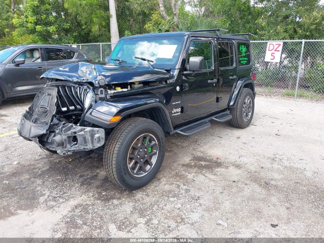 Aukcja sprzedaży 2021 Jeep Wrangler Unlimited Sahara 4x4, vin: 1C4HJXEN2MW653686, numer aukcji: 46108299