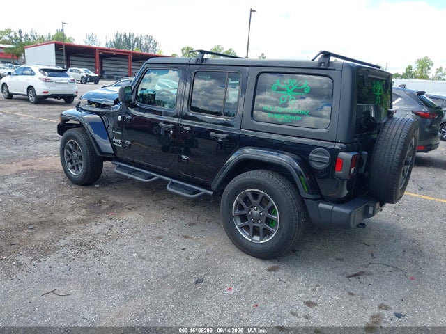 Aukcja sprzedaży 2021 Jeep Wrangler Unlimited Sahara 4x4, vin: 1C4HJXEN2MW653686, numer aukcji: 46108299