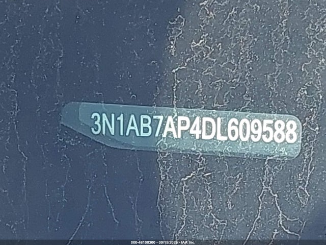 46108300 :رقم المزاد ، 3N1AB7AP4DL609588 vin ، 2013 Nissan Sentra Sr مزاد بيع
