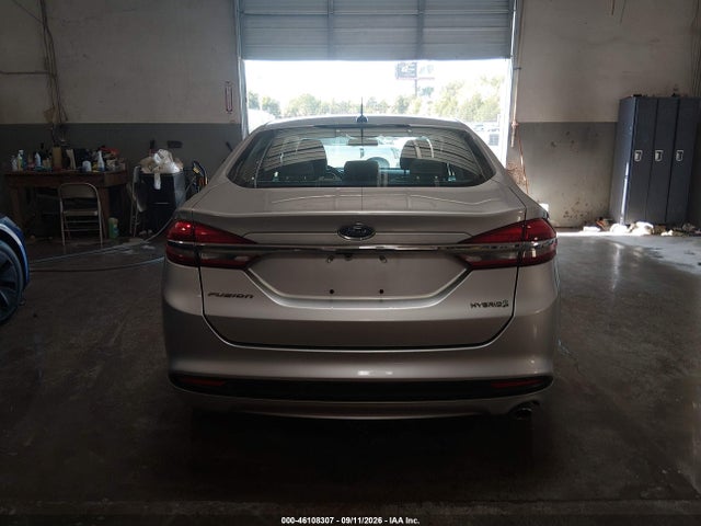 Продажа на аукционе авто 2018 Ford Fusion Hybrid S, vin: 3FA6P0UU8JR279059, номер лота: 46108307